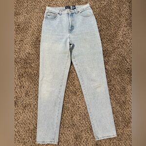 VINTAGE gap jeans from the late 80s- these were the ORIGINAL mom jeans